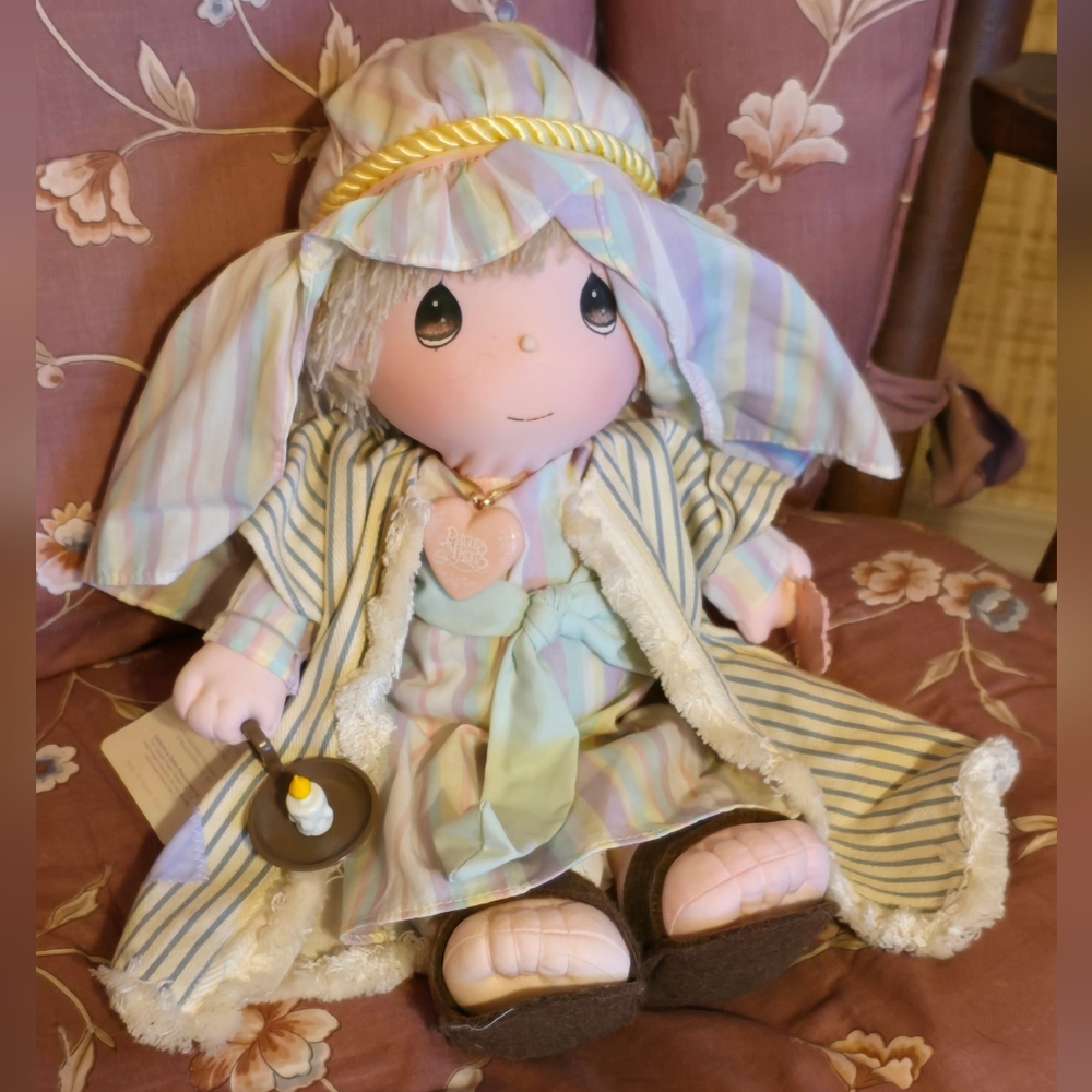 Precious Moments Joseph Nativity Plush Doll Silent Night 13"